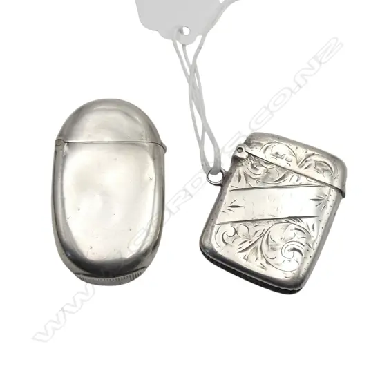 2 STG SILVER VESTA CASES