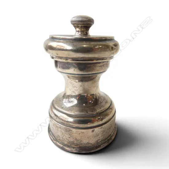 STG SILVER PEPPER GRINDER H.65mm