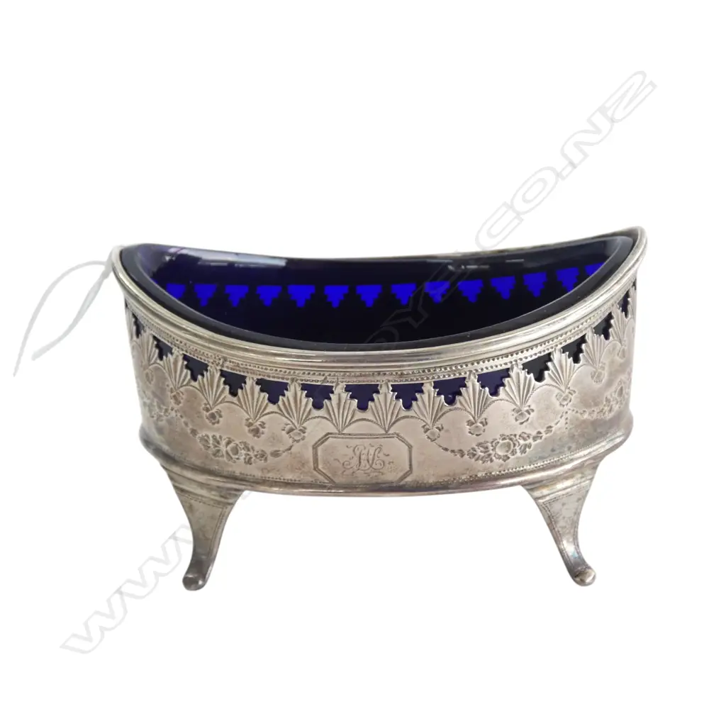 STG SILVER SALT LONDON 1794 W.90mm 47gms Image 1++