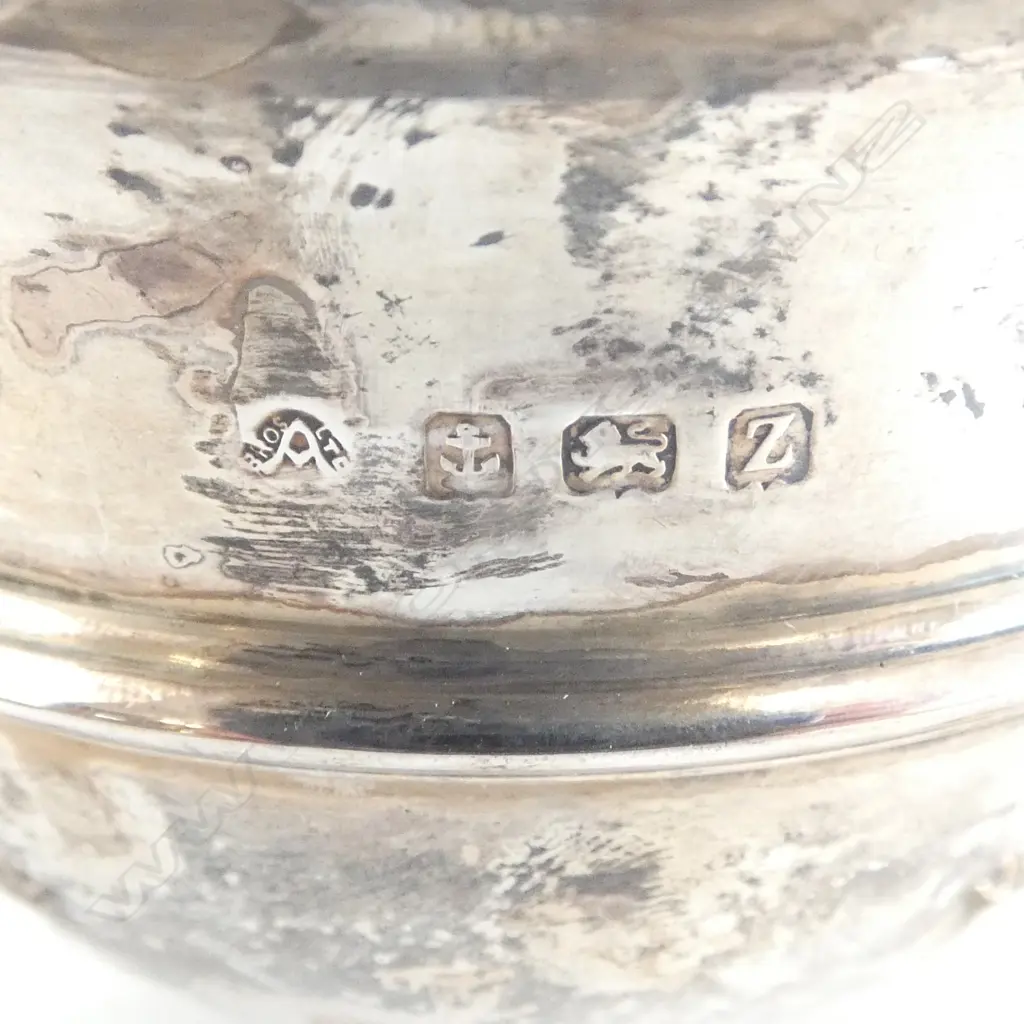 STG SILVER MILK JUG & SUGAR BOWL, 89gms Image 1++