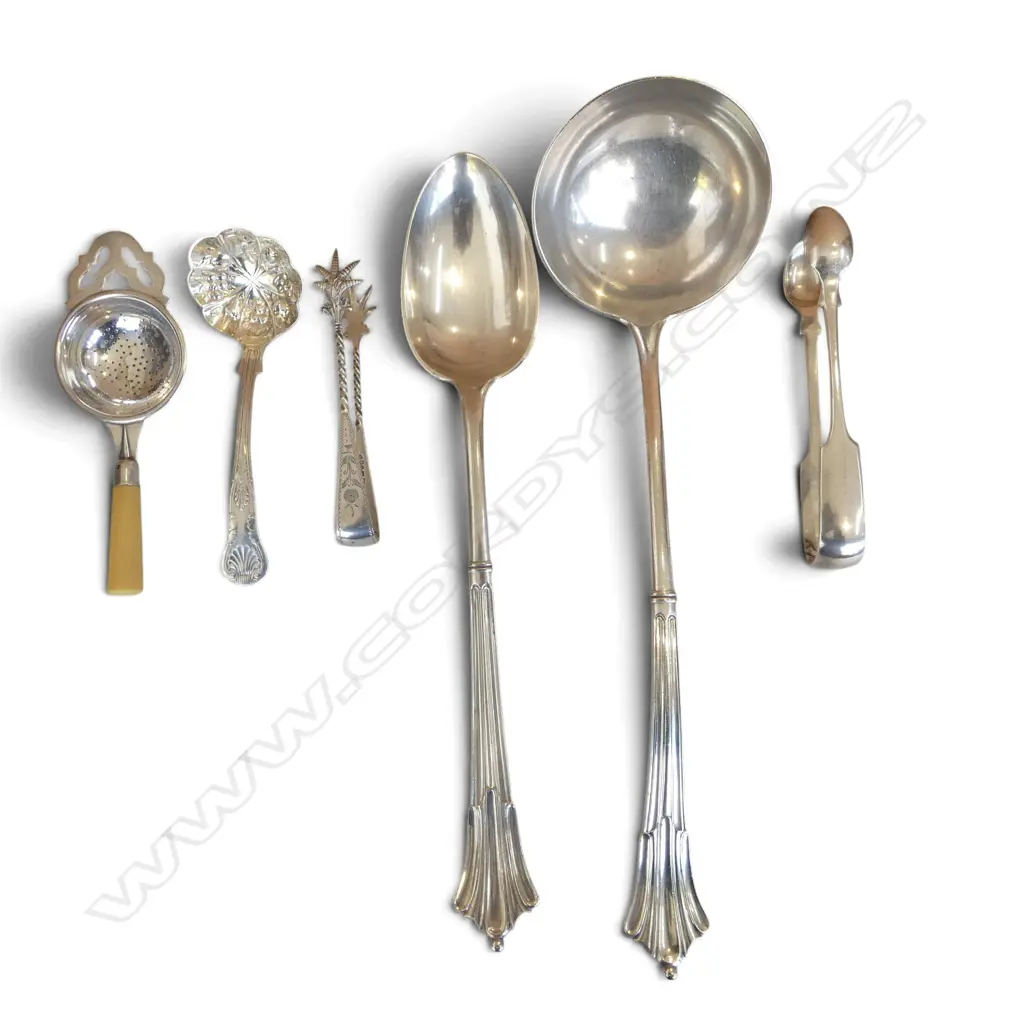 6 PCES OF SILVER PLATE  Image 1++