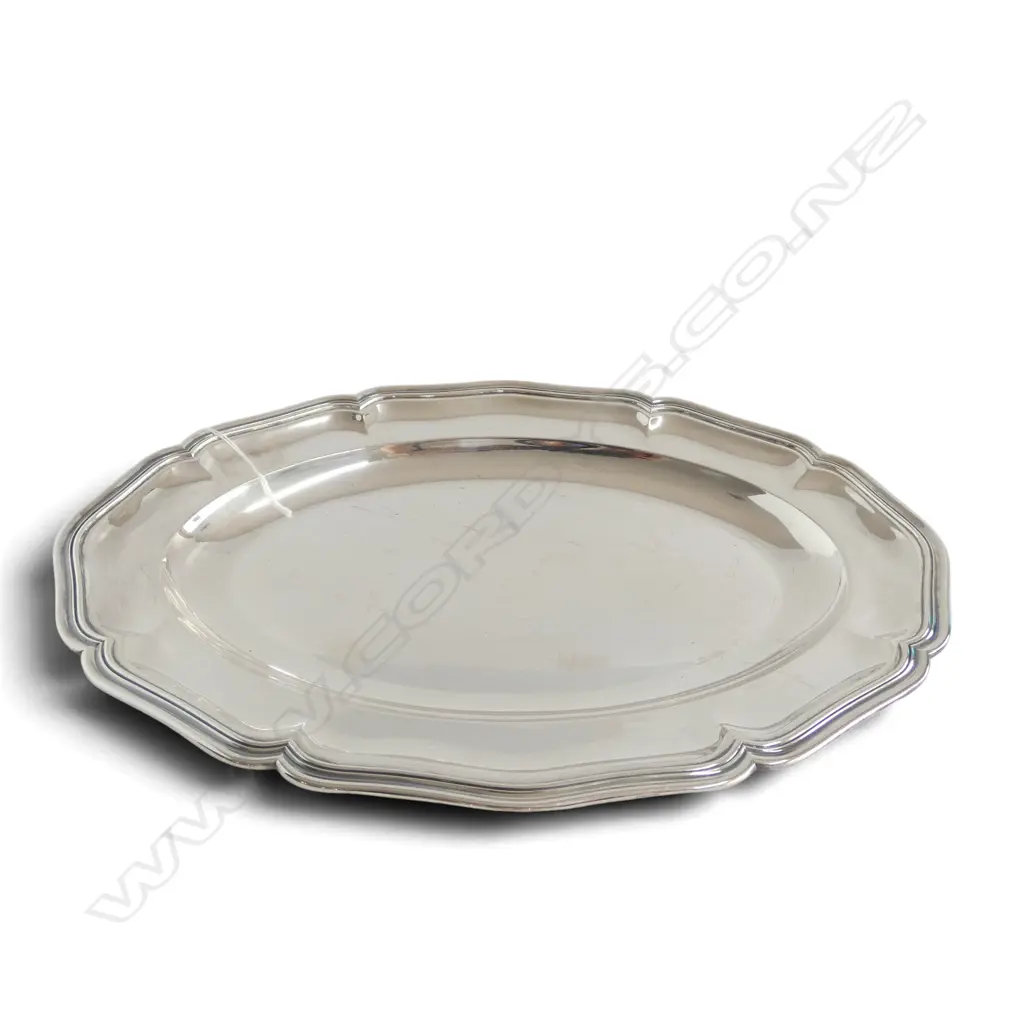 CONTINENTAL .950 SILVER TRAY, W.455, 1237gms Image 1++