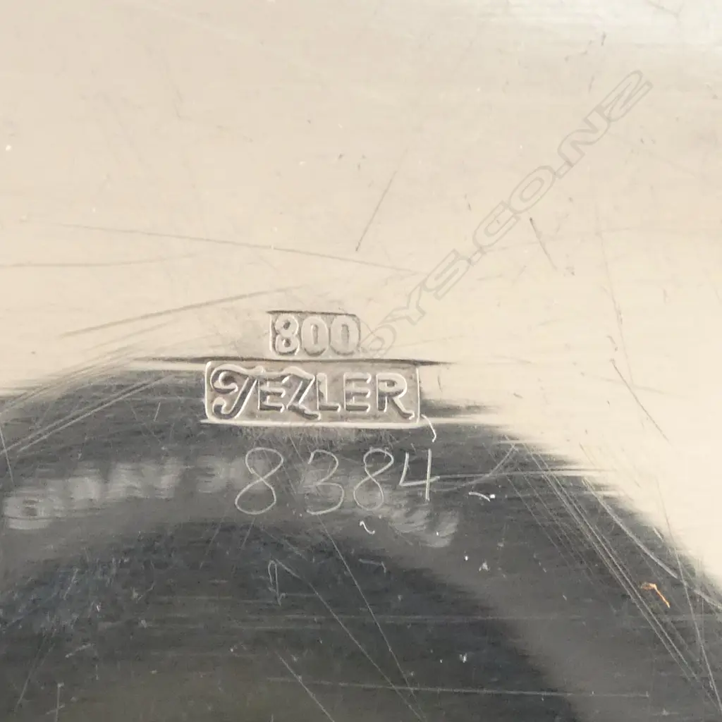 CONTINENTAL .950 SILVER TRAY, W.455, 1237gms Image 1++