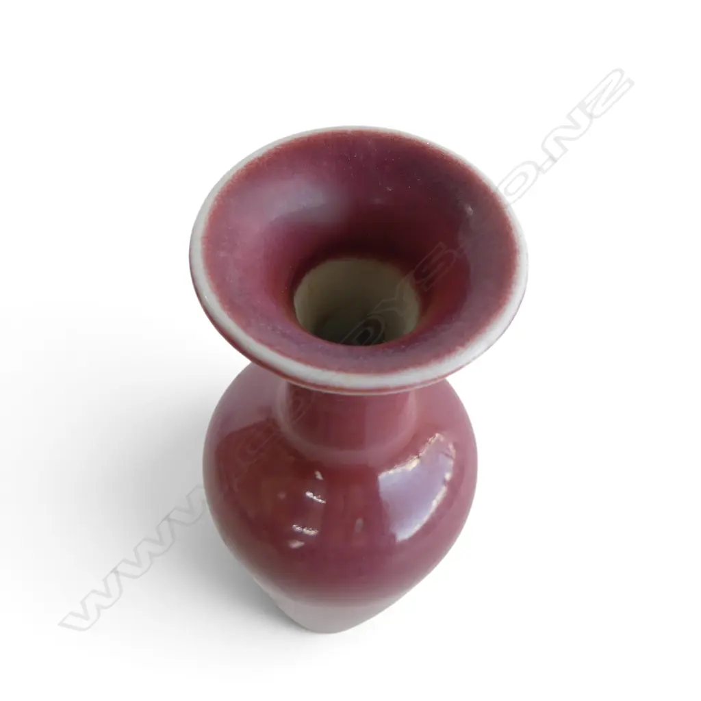 ORIENTAL RED VASE H.165mm Image 1++