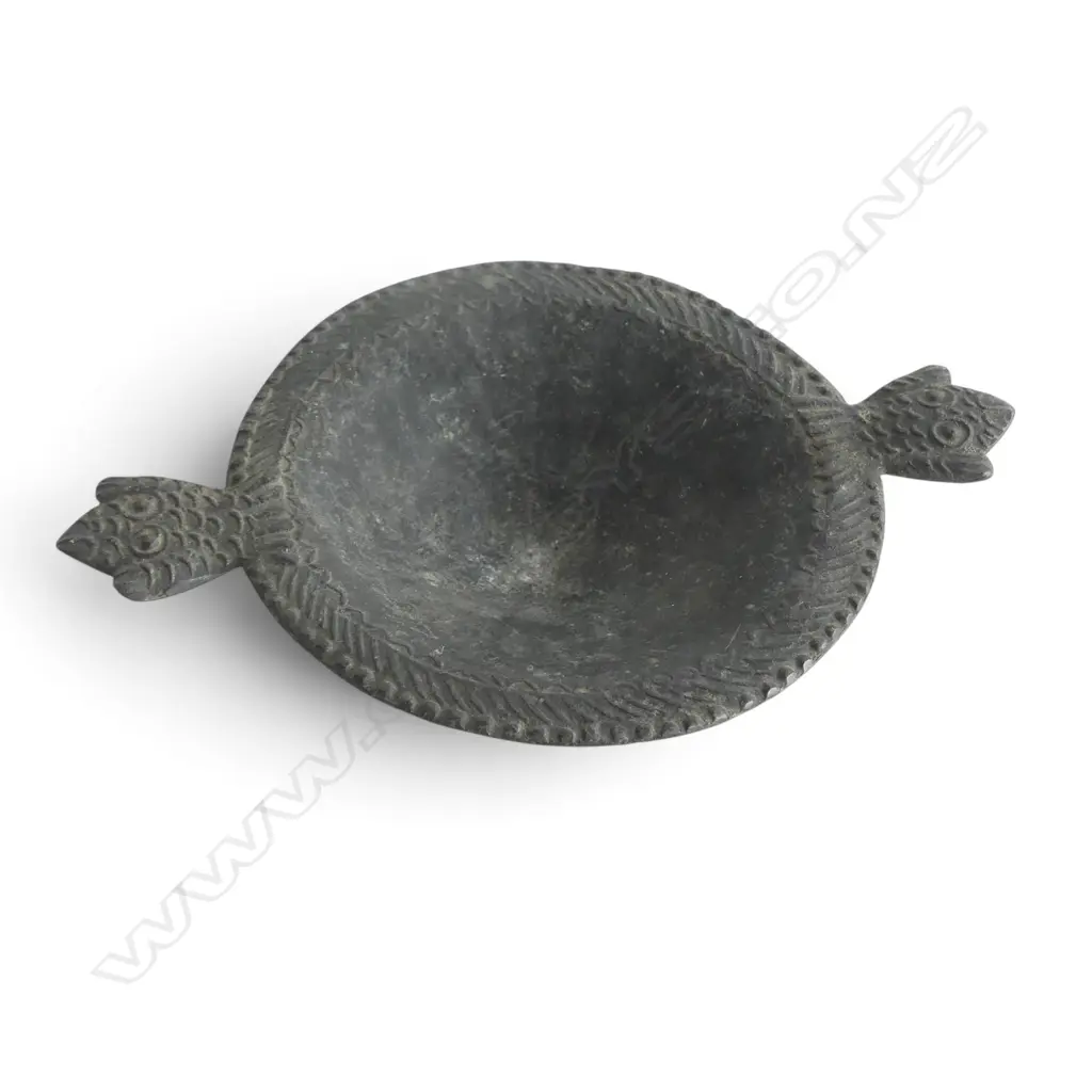 2 ROMAN? BRONZE BOWLS 135 / 120mm dia Image 1++