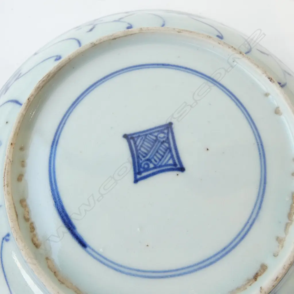 PR ORIENTAL B/W PLATES Dia.190mm Image 1++