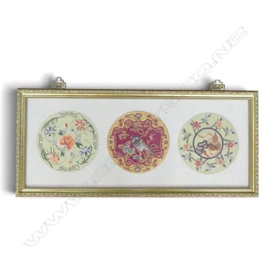 ORIENTAL EMBROIDERY ARTWORK 285x725mm