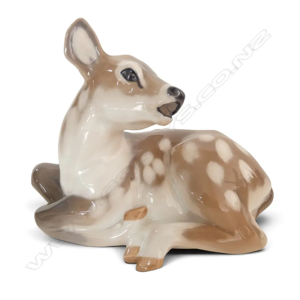 ROYAL COPENHAGEN ORNAMENT fawn by Knud Kyhn c.1969/74 H.130mm Image 1++