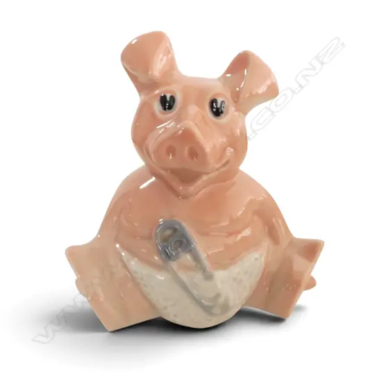 WADE CHINA NATWEST WOODY PIGGY BANK H135MM