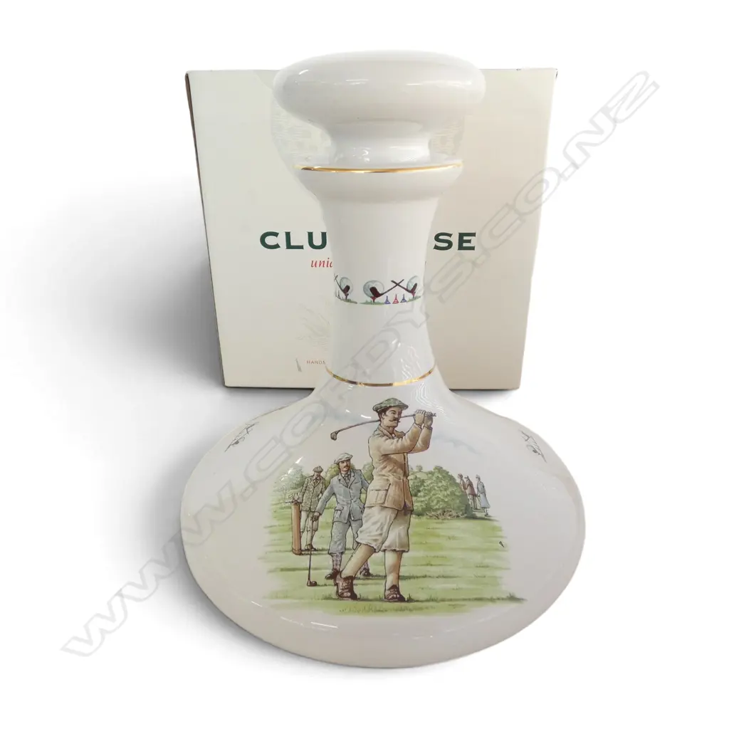 WADE 'CLUBHOUSE' PORCELAIN DECANTER w. box H.200mm Image 1++