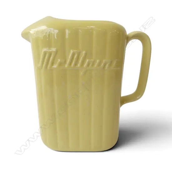 CROWN LYNN MCALPINE JUG faults H.220mm