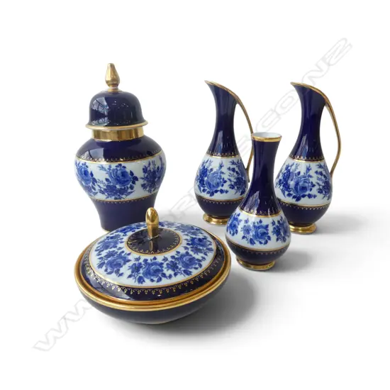 5 PCES OF PARAMOUNT CLASSICS 'BAVARIA' CHINA The Jubilee Collection - Ltd. Ed. of 5000