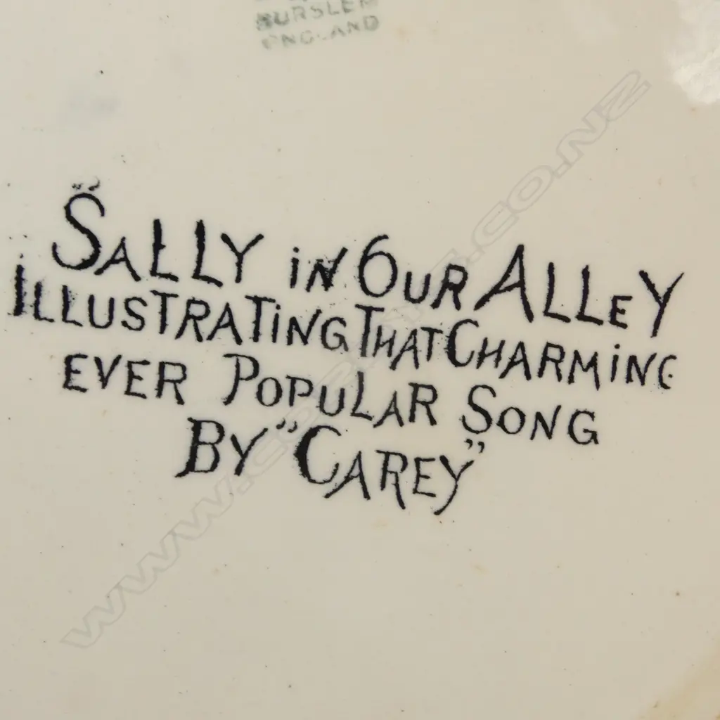 SALLY IN OUR ALLEY JUG by CAREY H.250mm + KILLARNEY MUSICAL JUG Image 1++
