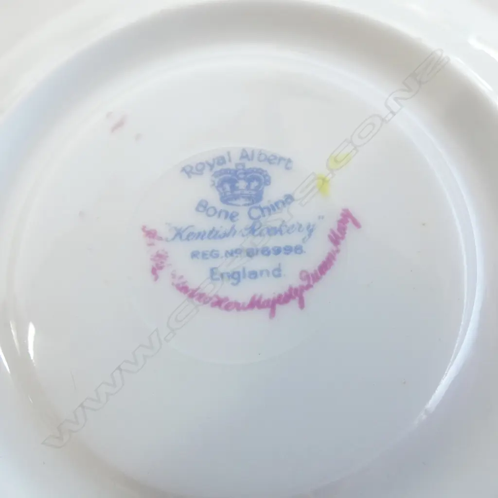 6 ROYAL ALBERT 'KENTISH ROCKERY' TRIOS Image 1++