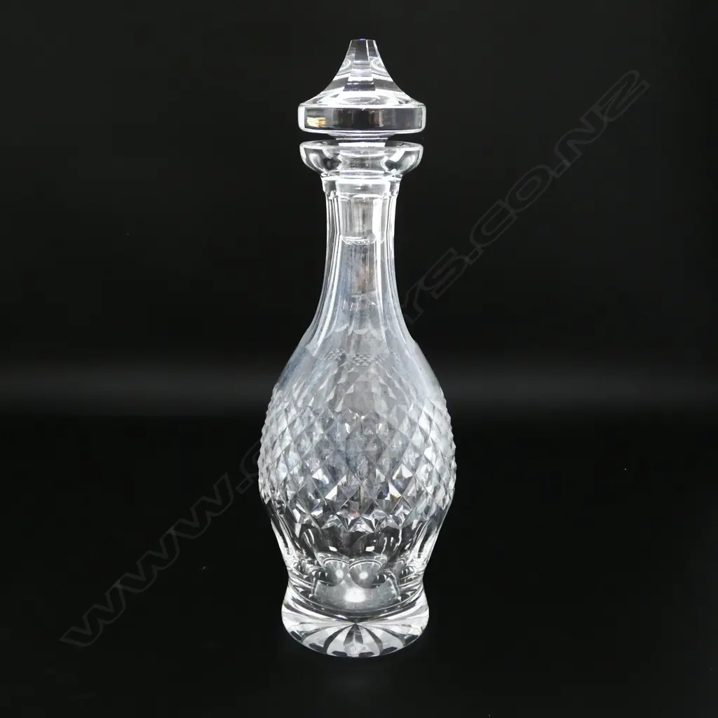 Waterford cut crystal decanter H.325mm. Colleen pattern Image 1++