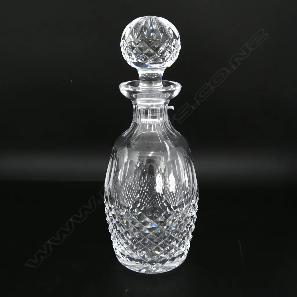 Waterford cut crystal decanter. H.260mm. Colleen pattern Image 1++