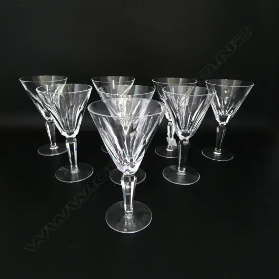 8 WATERFORD SHEILA GLASSES H.165mm