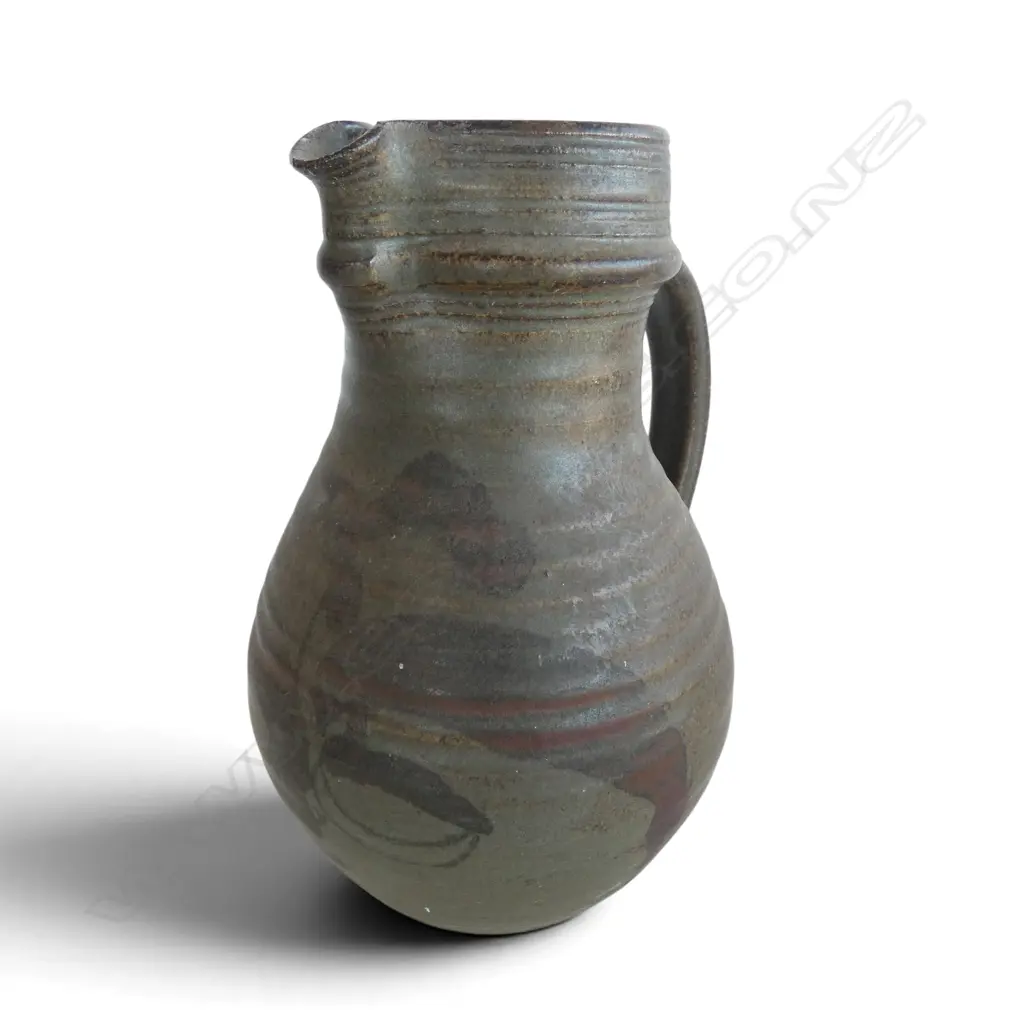 BARRY BALL STUDIO POTTERY JUG H.250mm Image 1++