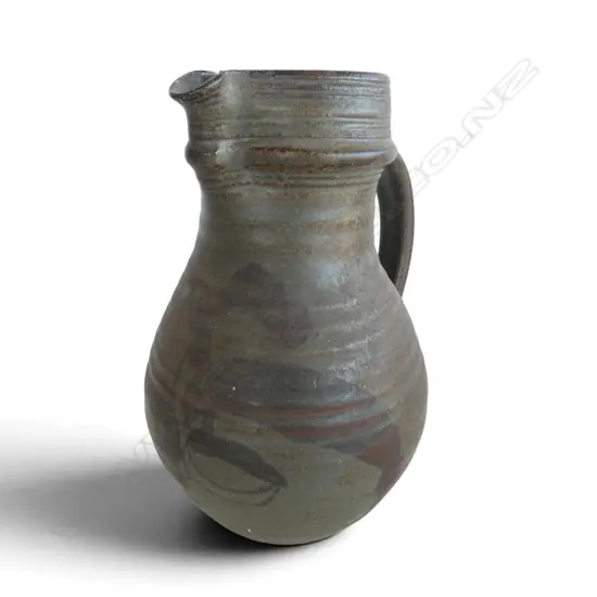 BARRY BALL STUDIO POTTERY JUG H.250mm