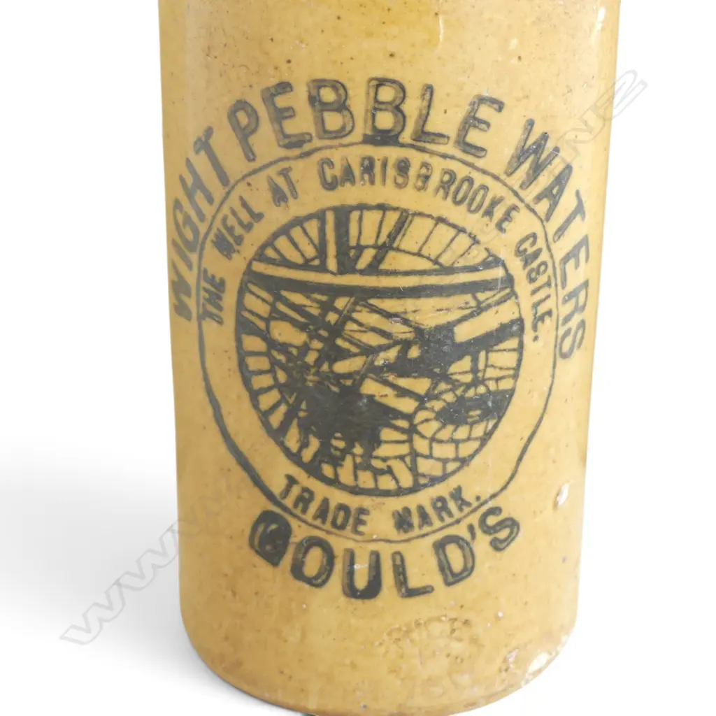 STONEWARE BOTTLE + 2 CROCKS H.260mm Image 1++