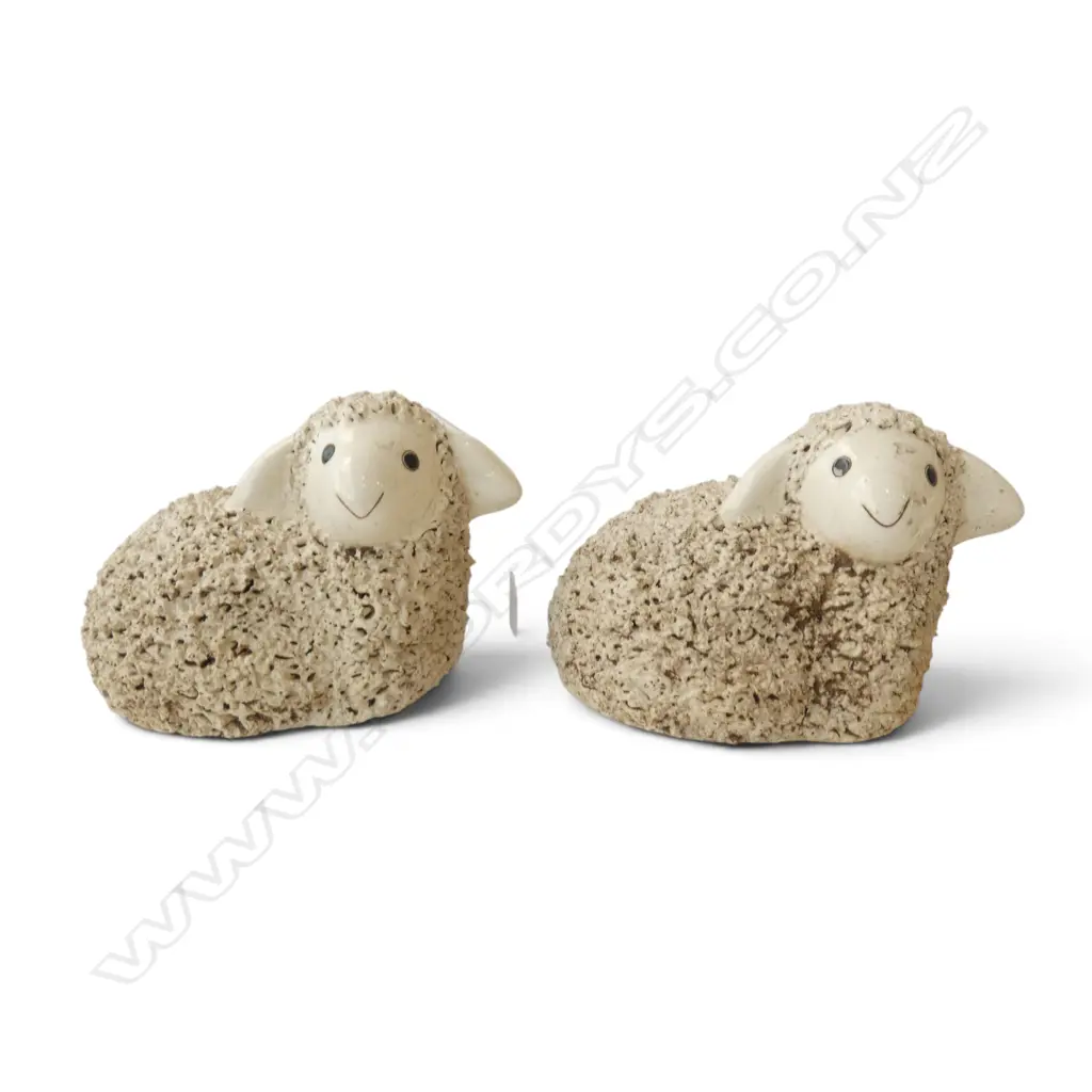 2 CERAMIC SHEEPH.150mm Image 1++