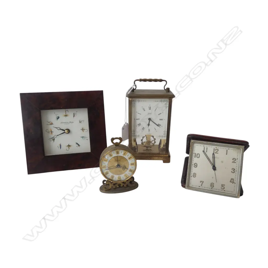 4 CLOCKS Incl. CARRIAGE H.140mm Image 1++