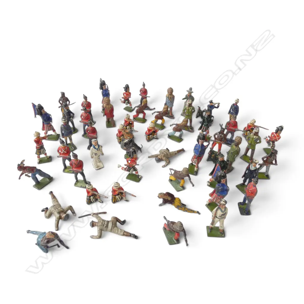 COLLECTION OF ASST. LEAD SOLDIERS Image 1++
