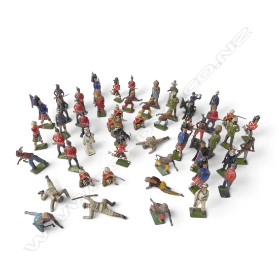 COLLECTION OF ASST. LEAD SOLDIERS