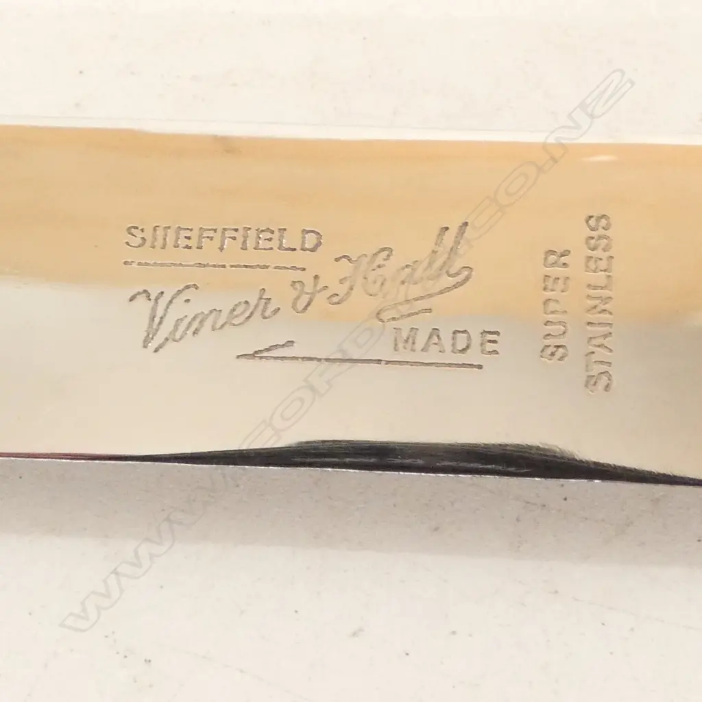 SIX IVORINE HANDLED KNIVES Image 1++