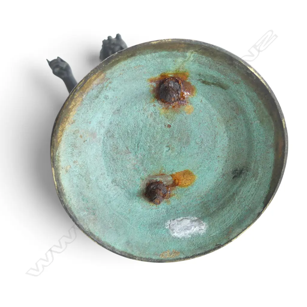 ANTIQUE BRONZE NARCISSUS H.280mm Image 1++