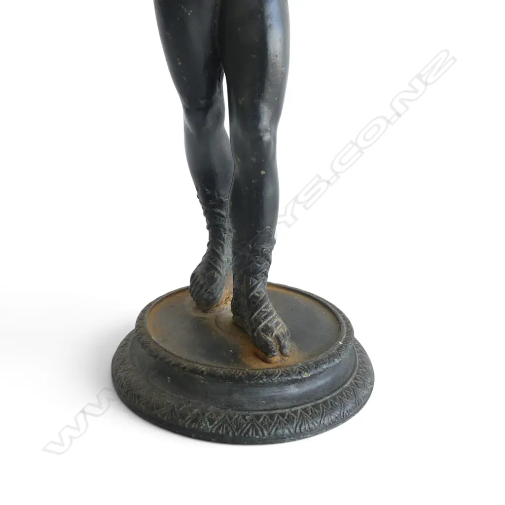 ANTIQUE BRONZE NARCISSUS H.280mm Image 1++