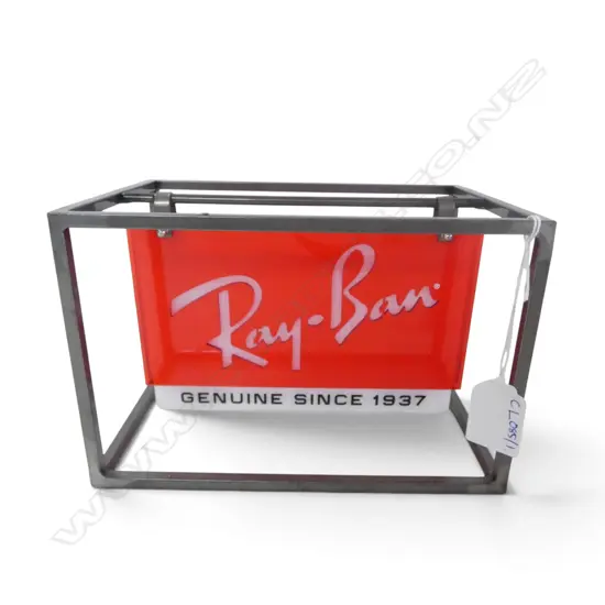 RAY BAN SHOP SIGN 200x130x130mm