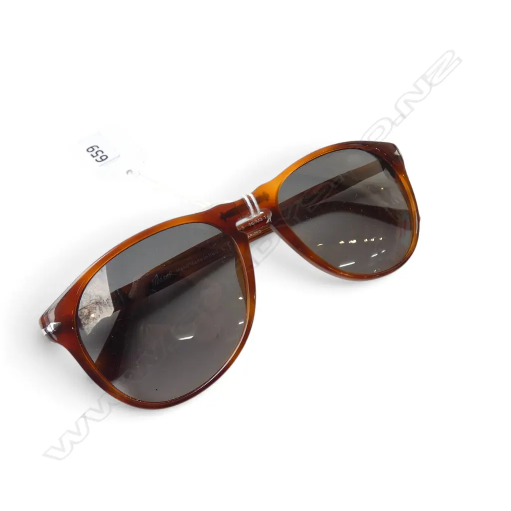 PR PERSOL TERRA DI SIENA SUNGLASSES & CASE - MADE IN ITALY Image 1++