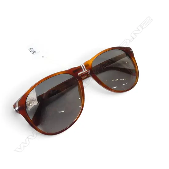 PR PERSOL TERRA DI SIENA SUNGLASSES & CASE - MADE IN ITALY