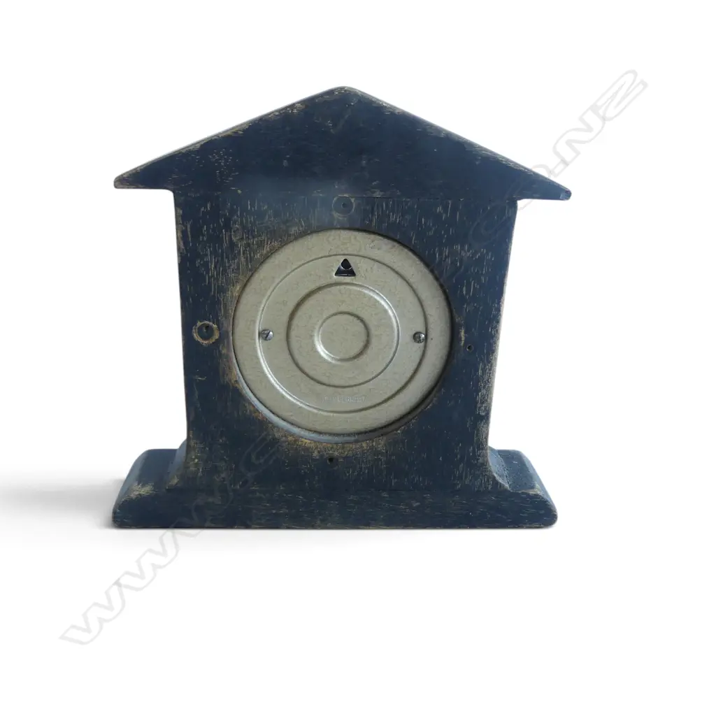 WEST GERMAN BAROMETER IN DECORATIVE WOODEN SURROUND H195MM Image 1++