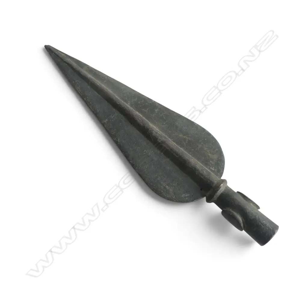 POSSIBLY BRONZE AGE SPEAR HEAD L.190mm Image 1++