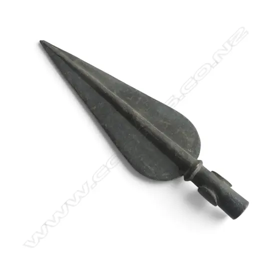POSSIBLY BRONZE AGE SPEAR HEAD L.190mm