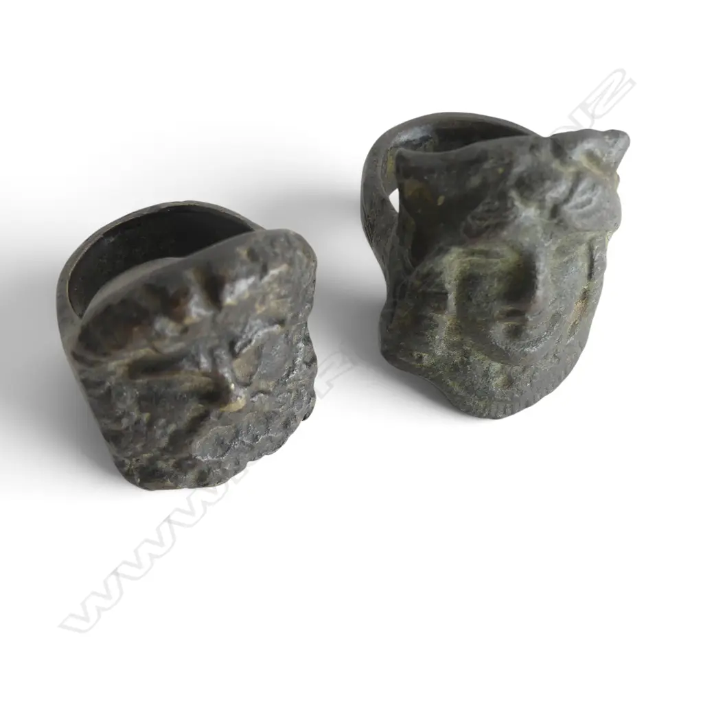 2 ANCIENT? BRONZE RINGS Image 1++