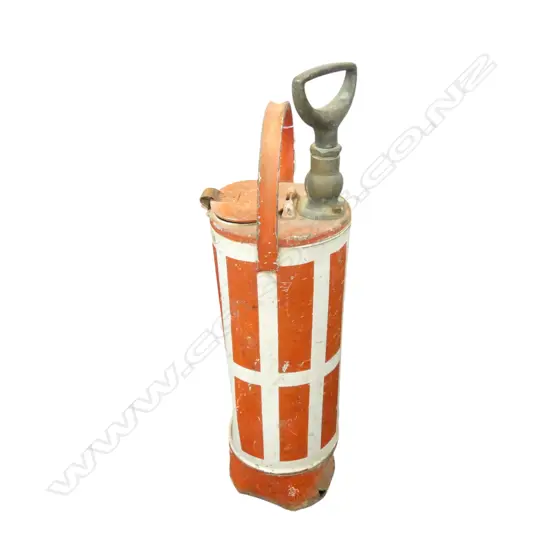 VINTAGE FIRE EXTINGUISHER H.710mm
