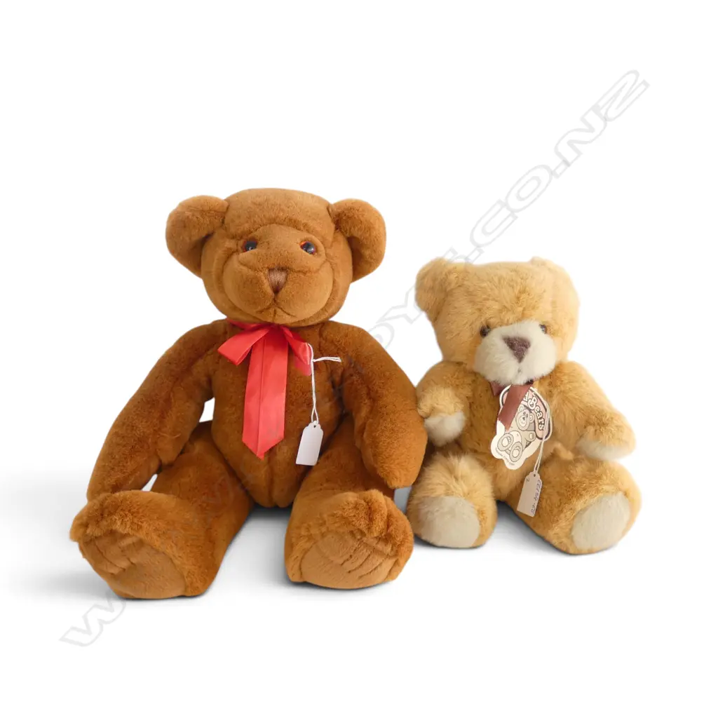 2 TEDDY BEARS; TRAD BEARS & ANTICS H.380mm Image 1++