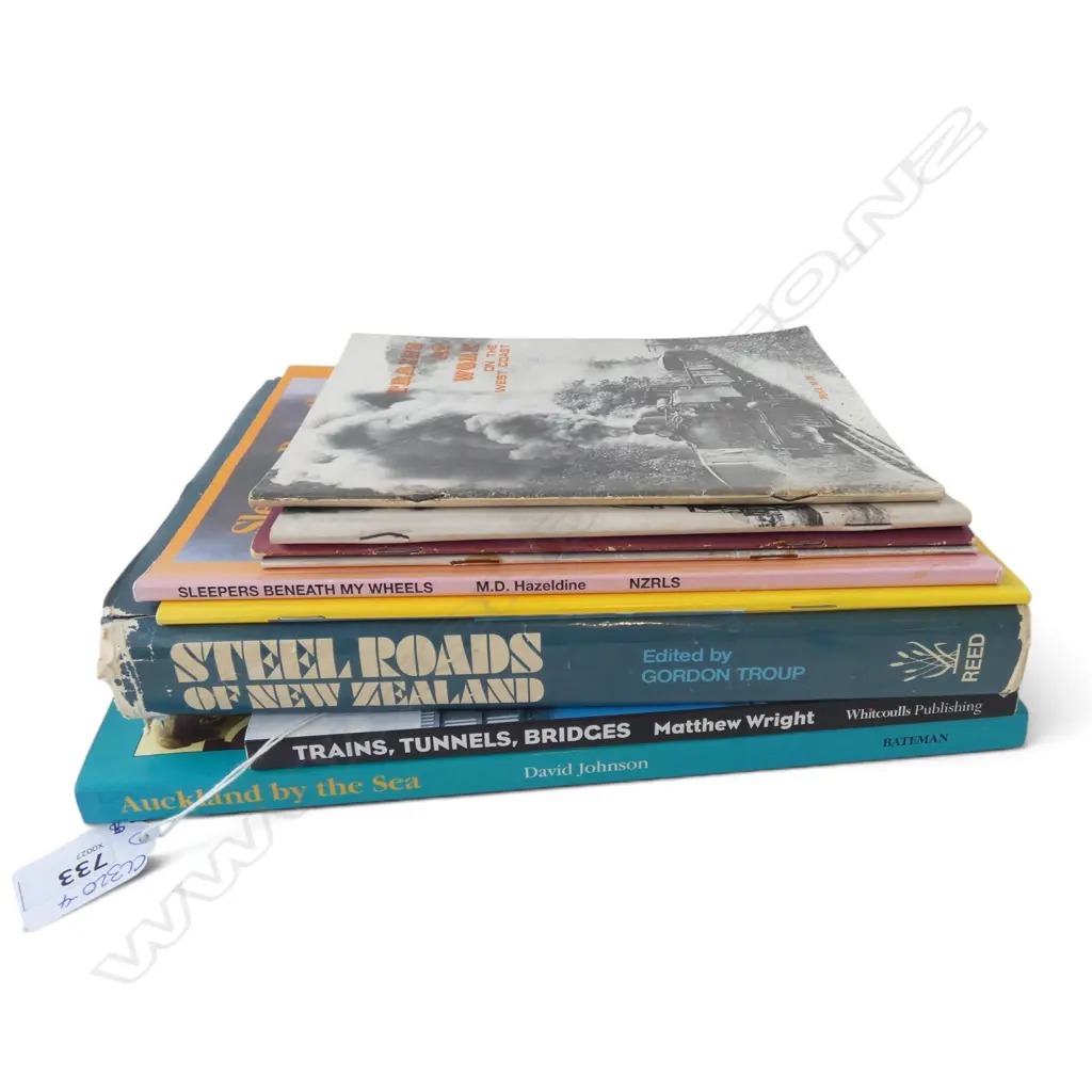9 PUBLICATIONS ON NEW ZEALAND RAIL HISTORY Image 1++