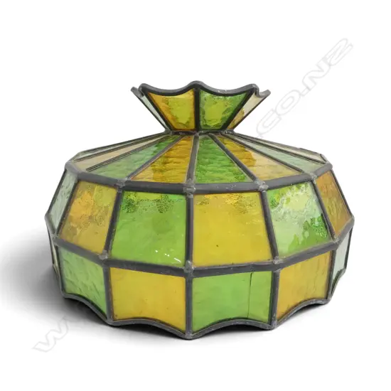 LEAD LIGHT PENDANT 385mm dia