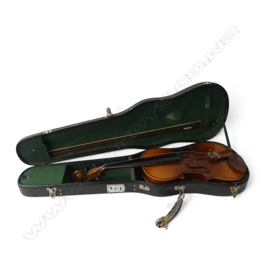 CASED VIOLIN faults, needs restoration L.760mm