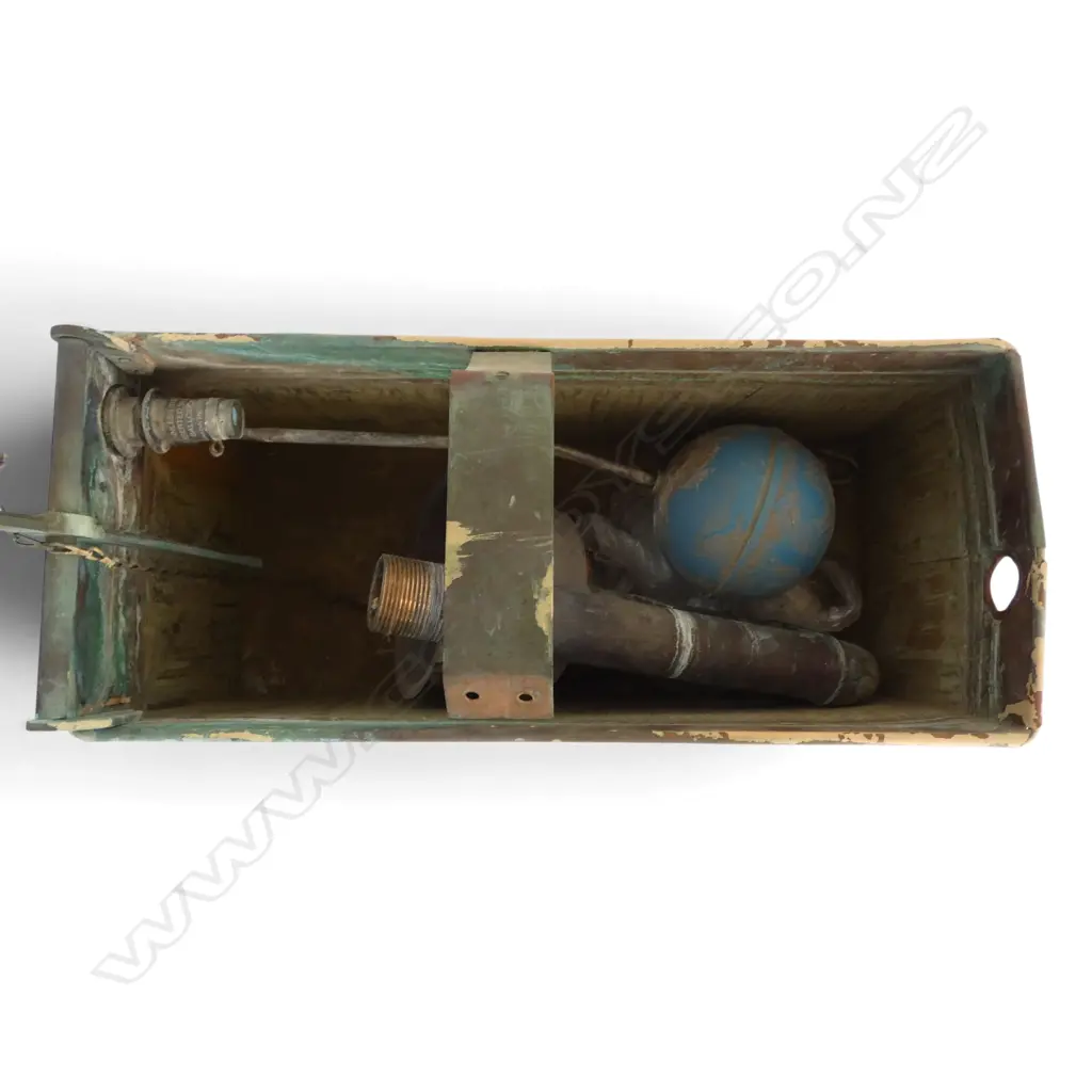 VINTAGE 'STANLEY' COPPER CISTERN W.480mm Image 1++