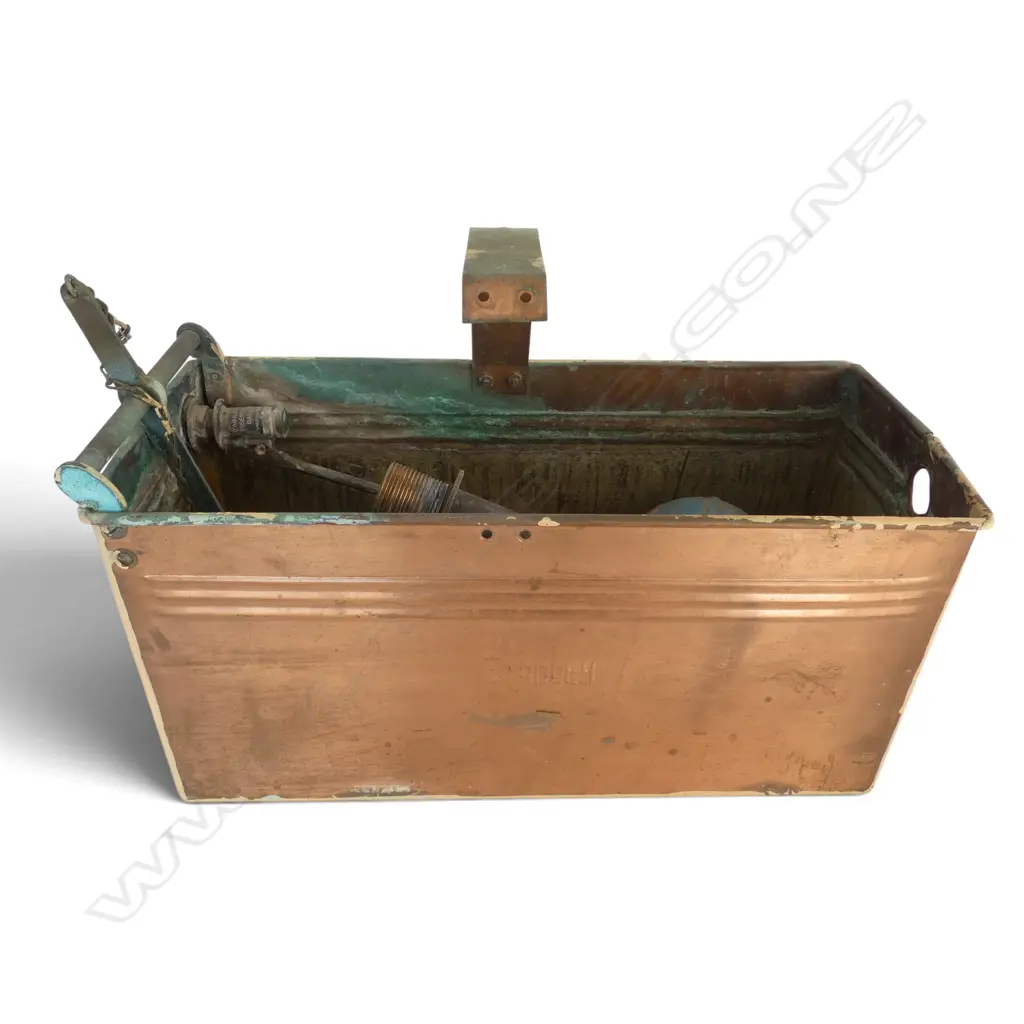 VINTAGE 'STANLEY' COPPER CISTERN W.480mm Image 1++