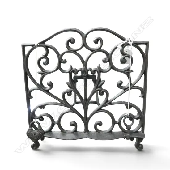 CAST IRON BOOK STAND H.280mm