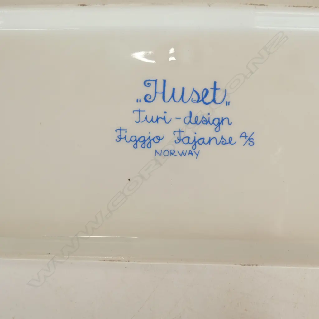 HUSET TURI DESIGN FIGGIO FAJANGE NORWEIGIAN WALL PLAQUE L360MM & ROLLING PIN L350MM Image 1++