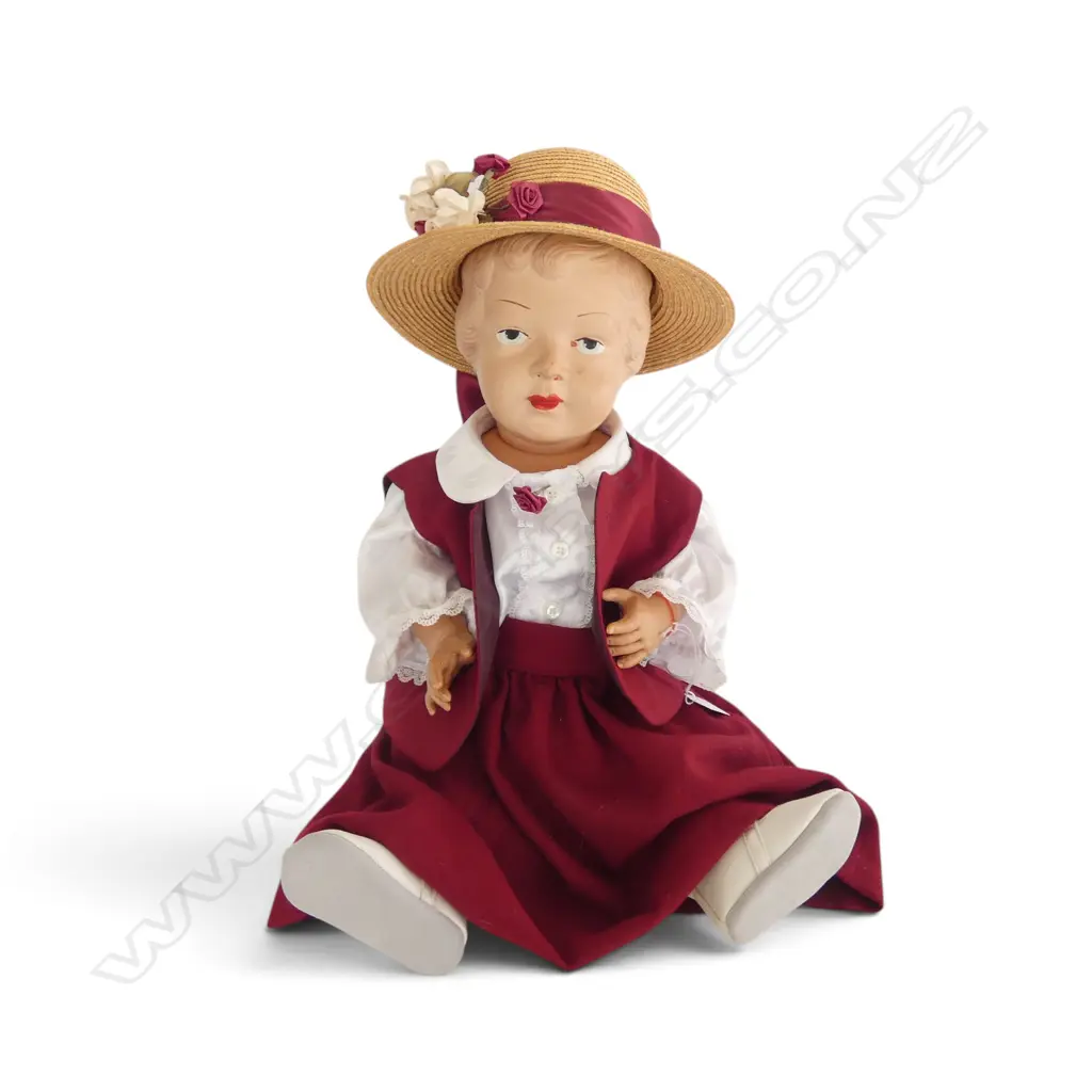 VINTAGE CELLULOID DOLL H.550mm Image 1++