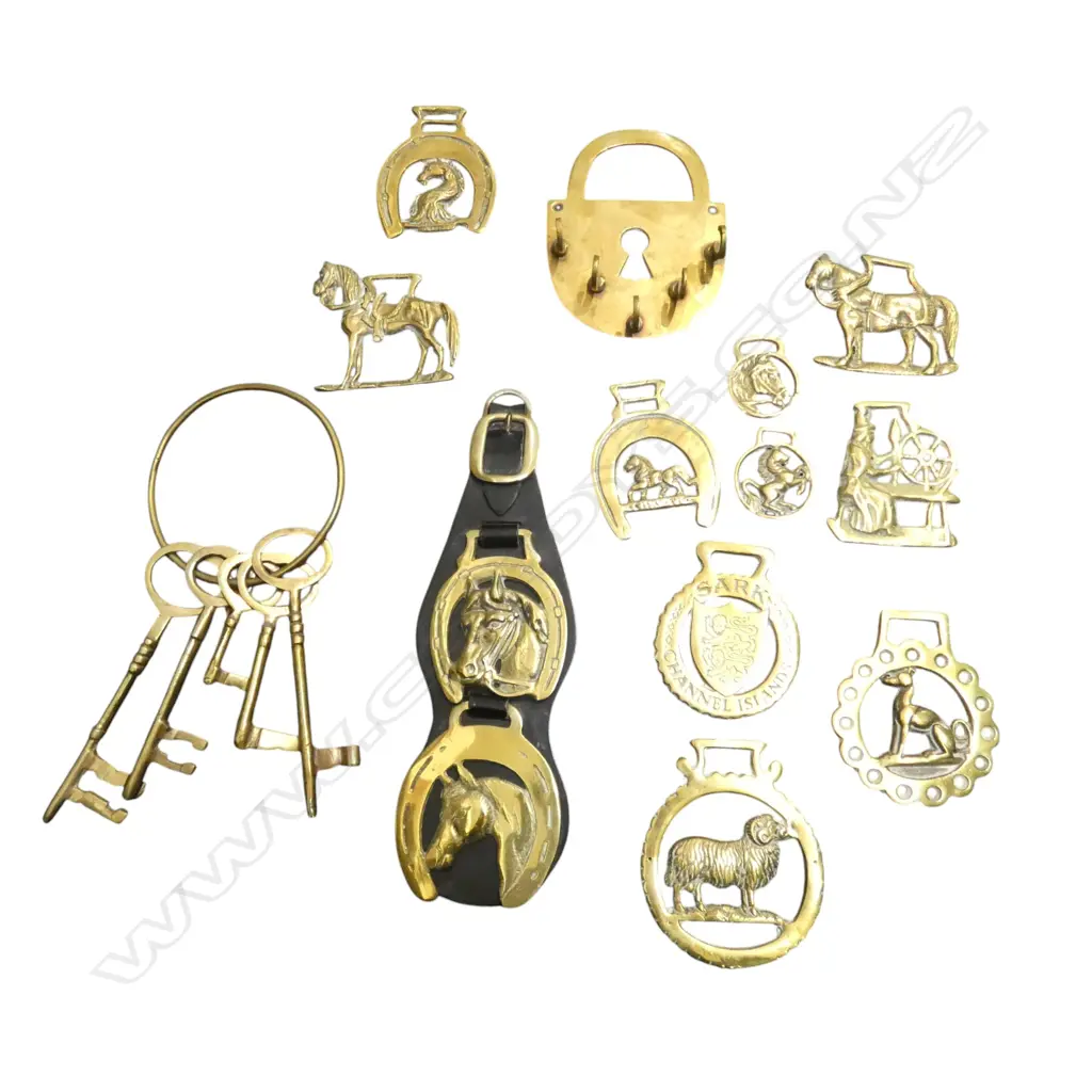ASST. BRASS Incl. HORSE BRASS Image 1++