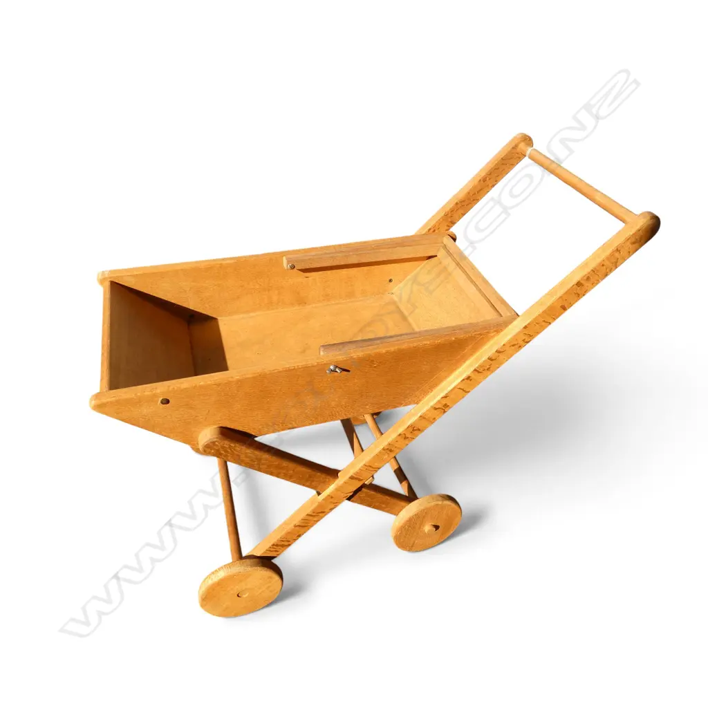 WOODEN TROLLEY PRAM H.660mm Image 1++